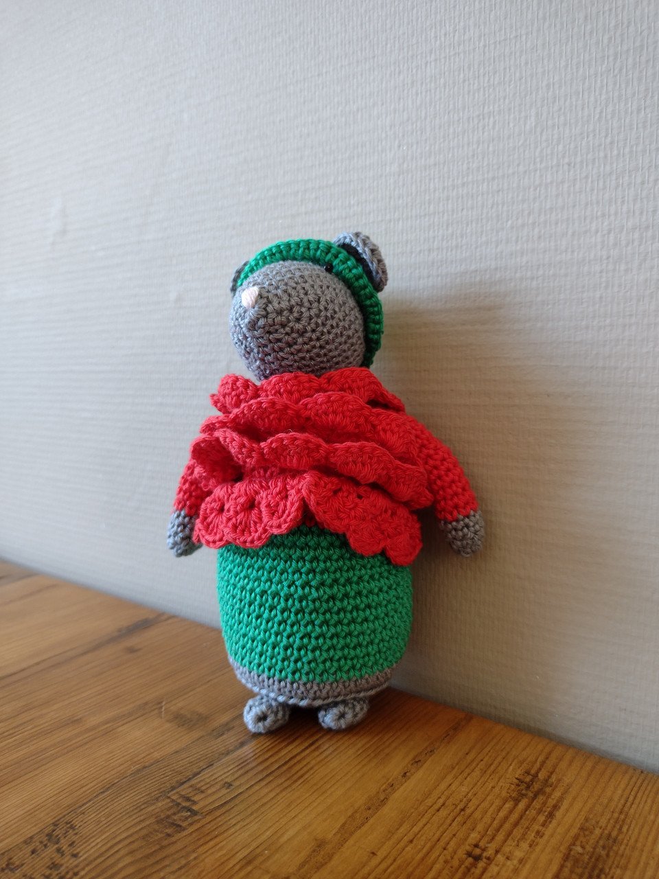 Gehaakte bloemen muizen