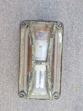 Messings scheepslamp