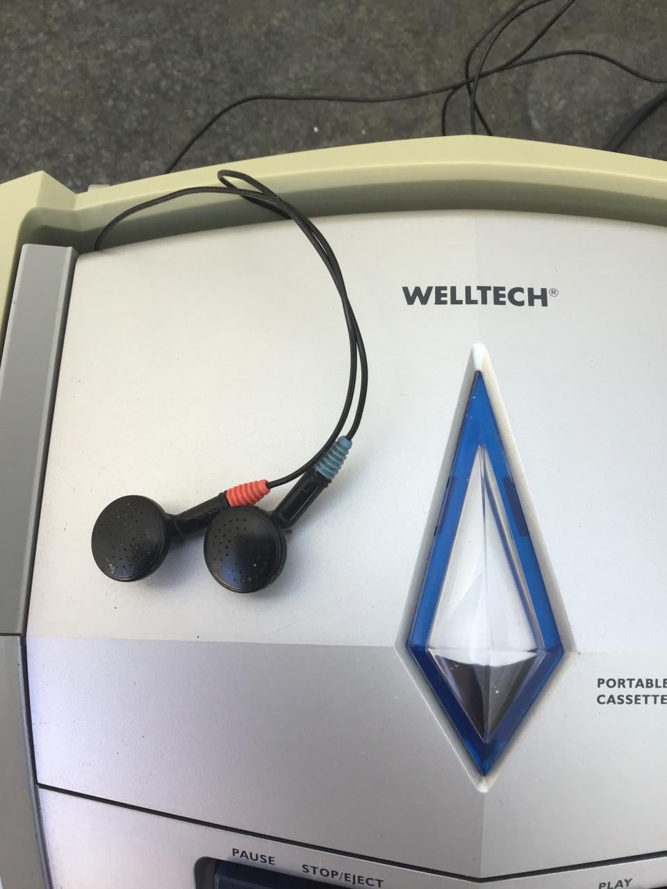 Draagbare radio cd cassette speler