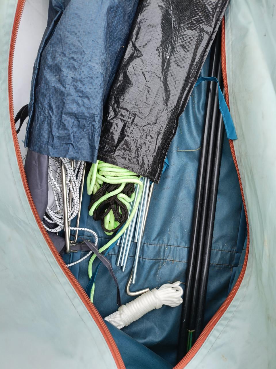 Tent 4 personen. Arpenaz 4.1 Decatlon
