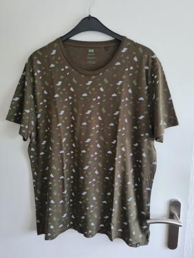 WE Fashion kaki groen T-shirt  Maat XXL