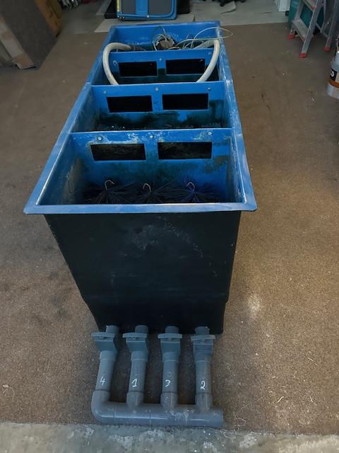 Vijver opgroeibak en/of quarantainebak ( compleet)