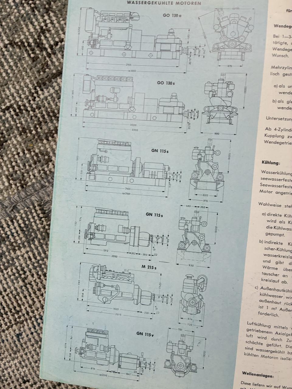 Yerseke 4YE4 Kaelble dieselmotor brochure