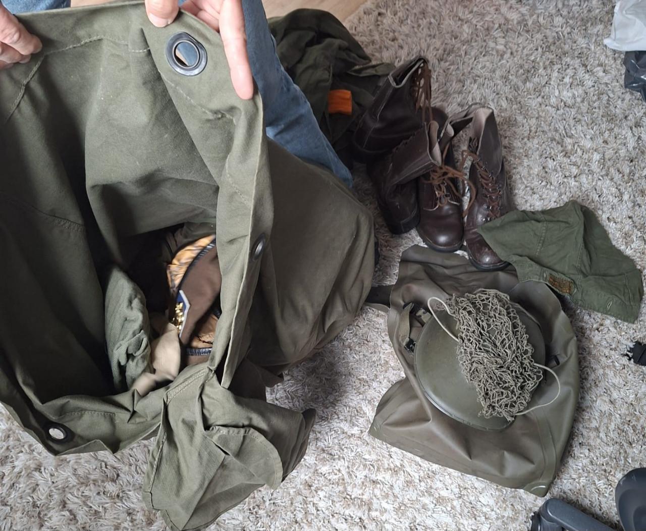 Plunjebaal legerkleding lichting 90-5