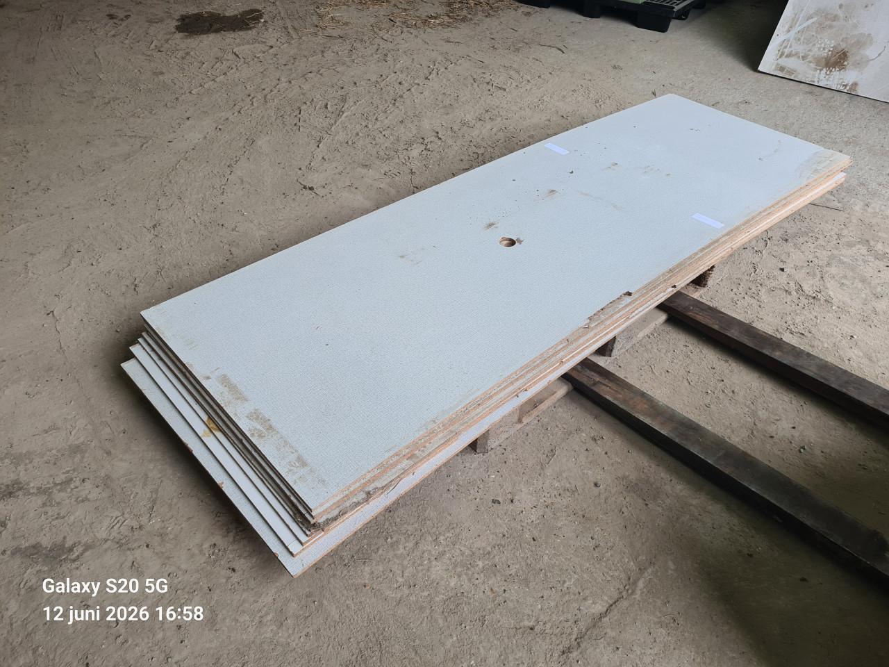 Vezel platen hout 10x