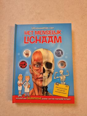 Uitvouwatlas van het menselijk lichaam