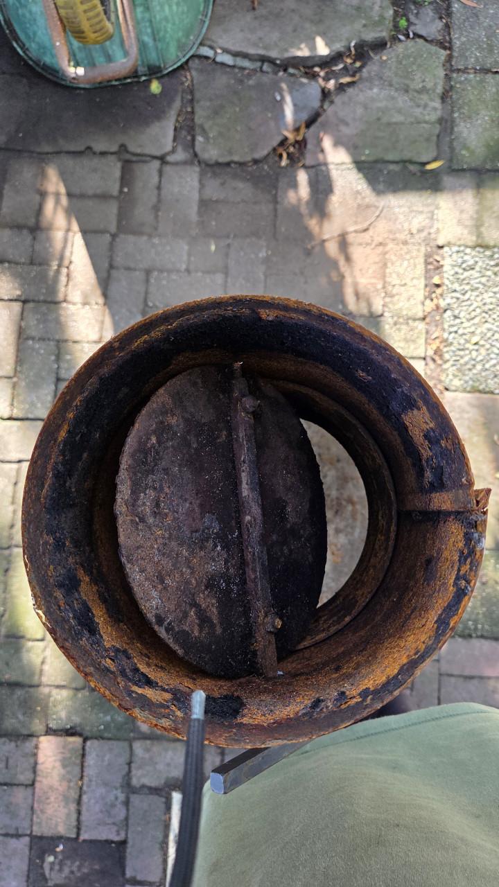 Gebruikte vuurkorf / tuinhaard voor gezellige avonden