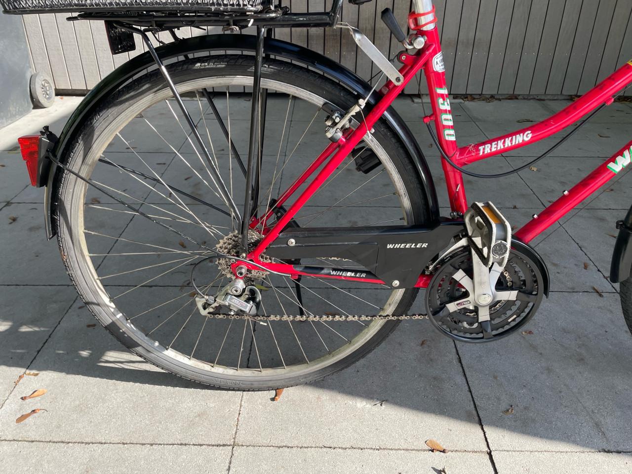 Damesfiets.
