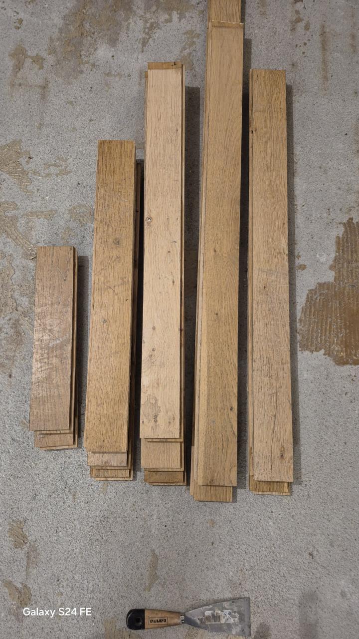 Massief rustiek eiken vloer