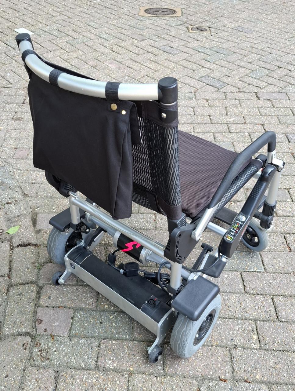 Zinger elektrische, inklapbare rolstoel