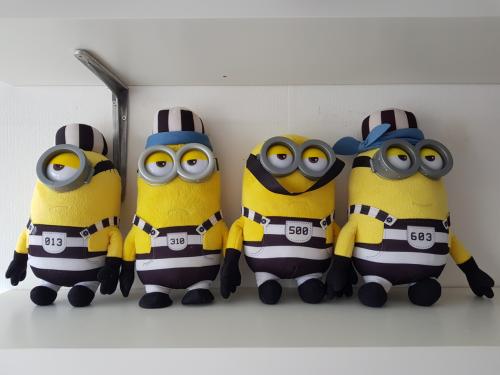 4 Minions gevangene