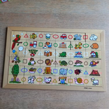 Houten puzzel 36 stukjes