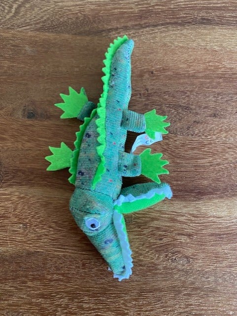 Krokodil vingerpoppetje | uit Krrrrokodil