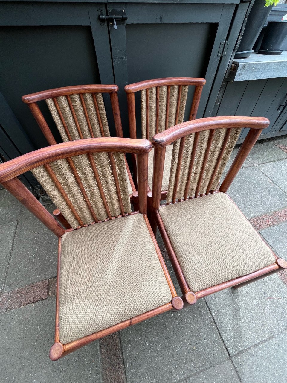 4 eetkamerstoelen