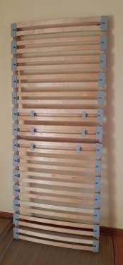 Houten lattenbodem 80 x 200 cm.