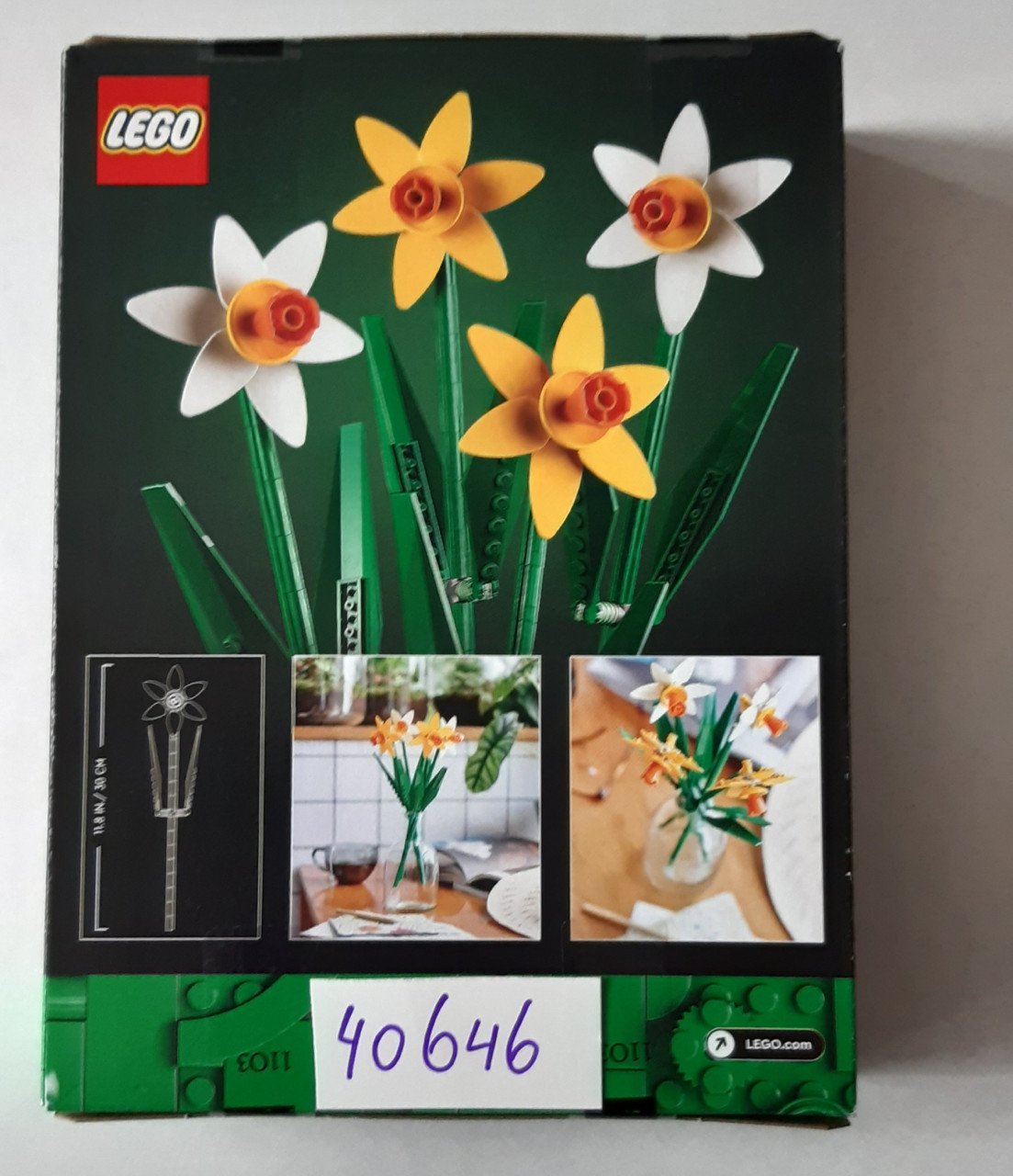 LEGO bloemen: Botanical Collection 40646 - Narcissen