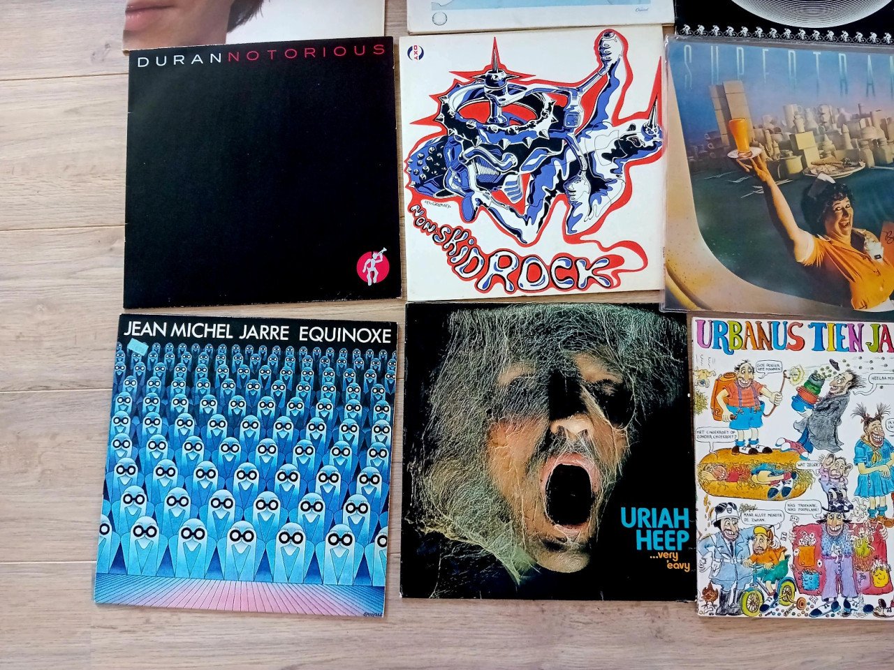 LP's 16 stuks. Uriah heep,vangelis,oxygene queen enz