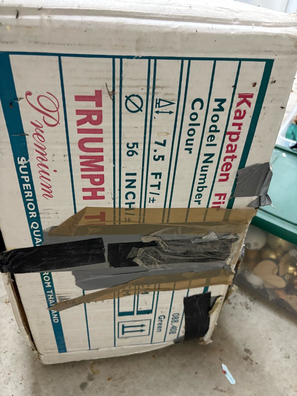 Triumph Kunst Kerstboom