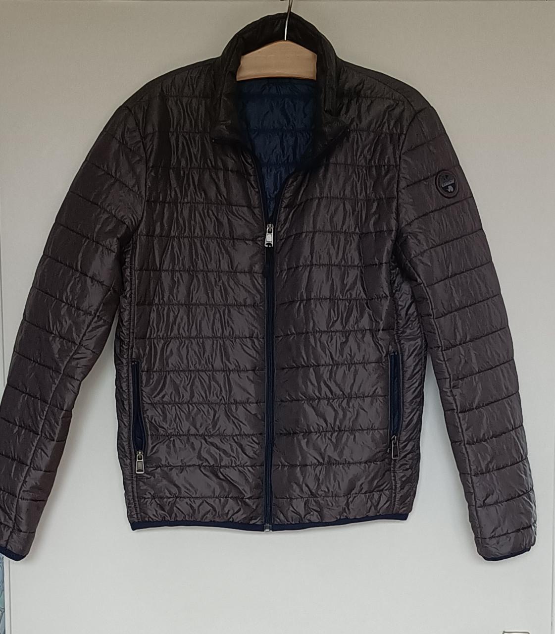 Nette heren zomer/tussendoor jas. Merk Napapijri Geographic. Maat M.