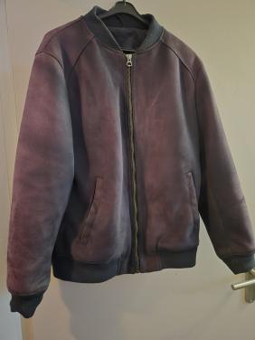 Bomberjack van zacht imitatiesuède. C&A Maat L