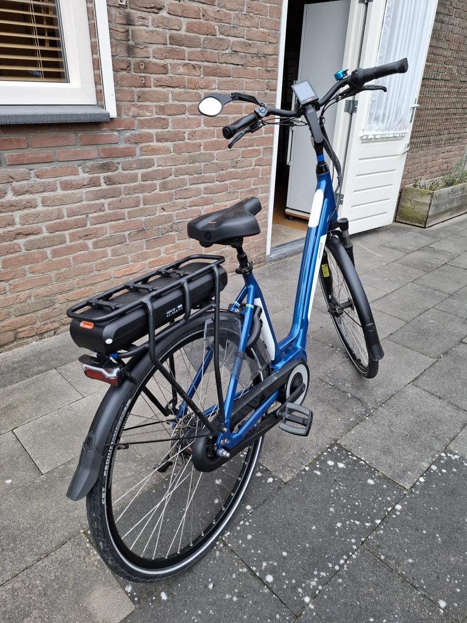 TE KOOP Amslod York MRX-600 Elektrische Fiets (blauw)
