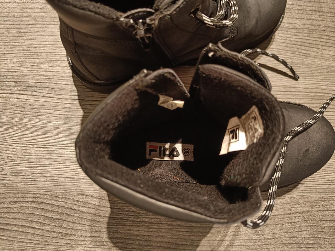 Fila lederen winterlaarzen maat 30 volledig gevoerd