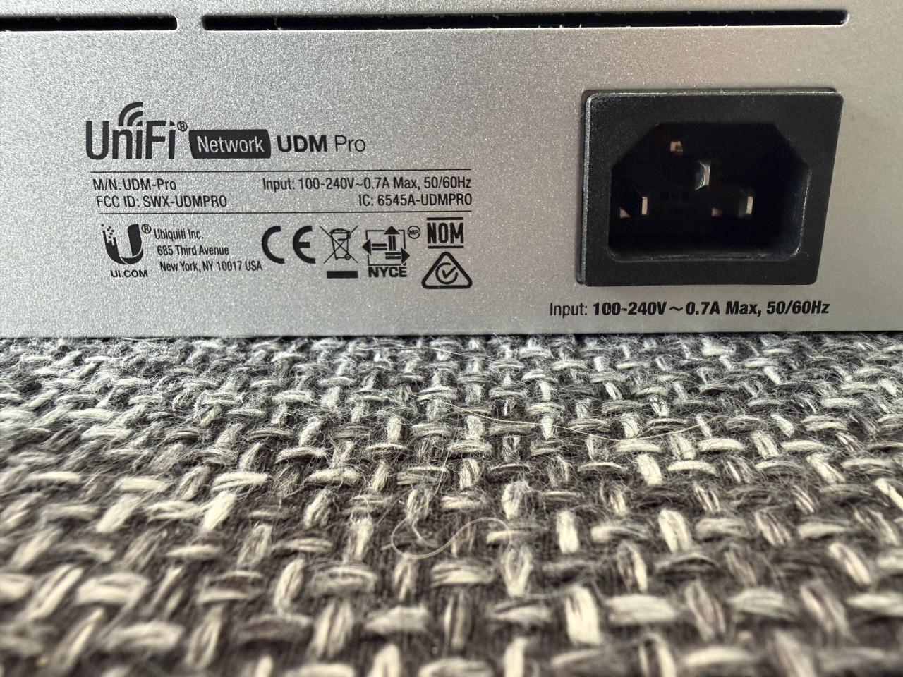 Ubiquity UniFi Dream Machine Pro