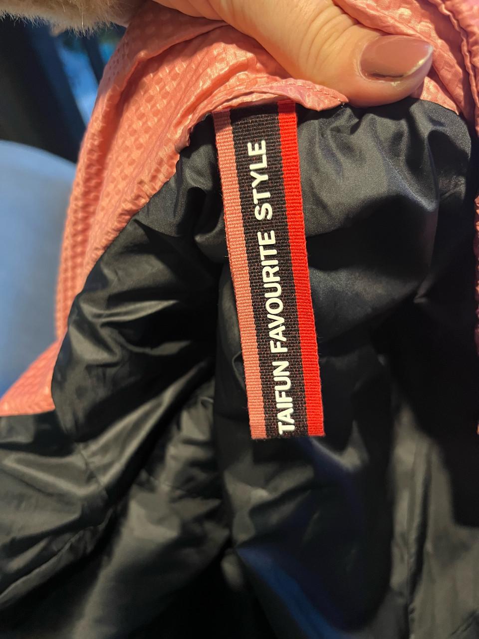 Super mooie jas van Taifun (rose) nieuw maat 44