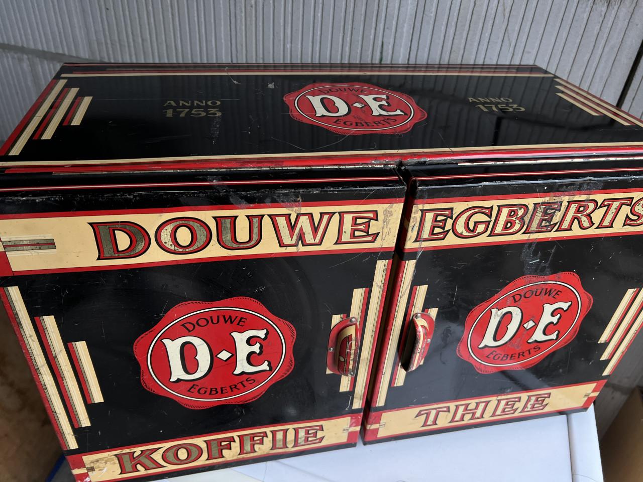 Winkelblik DE Douwe Egberts koffie thee deurtjes origineel