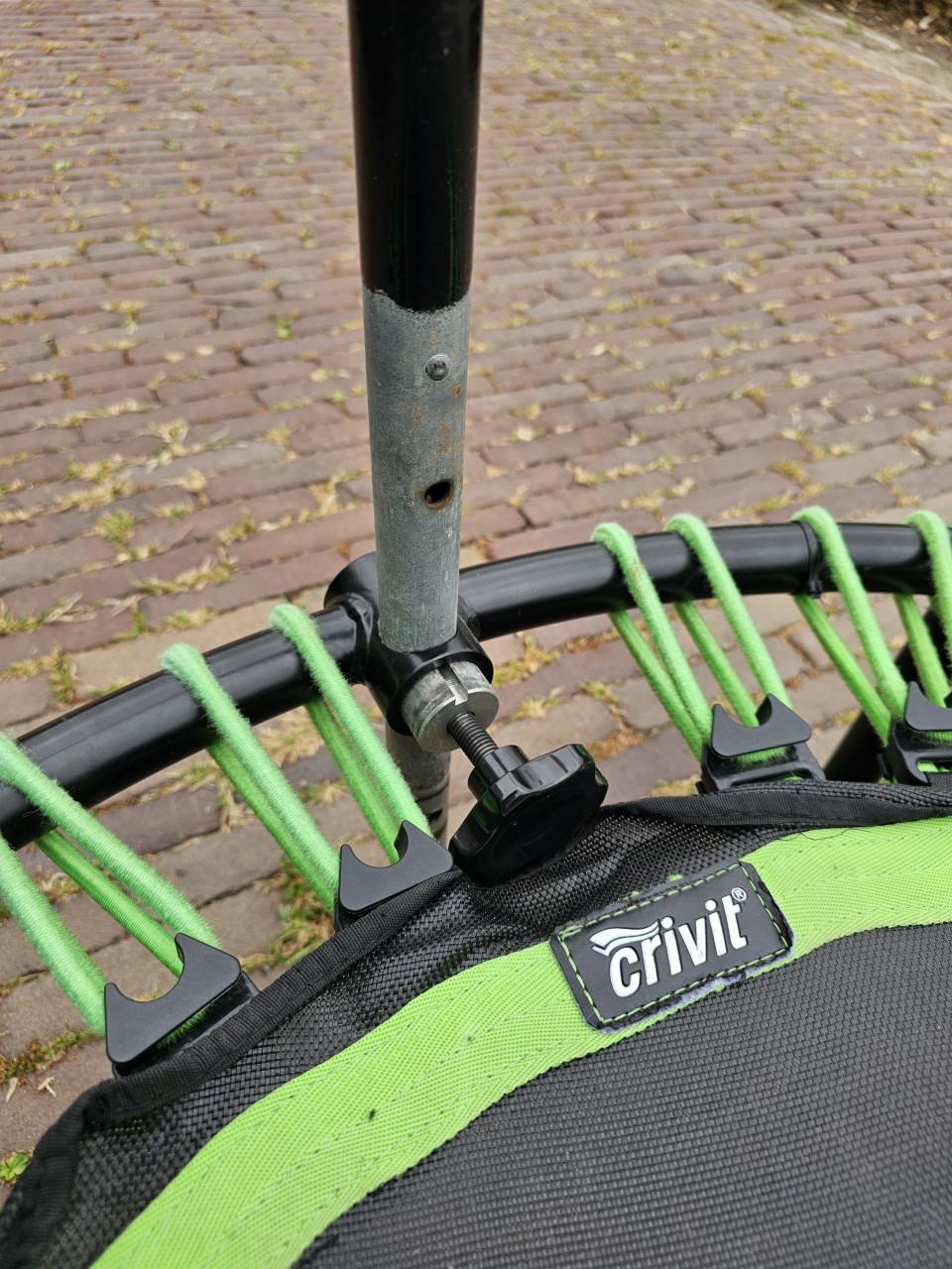 Trampoline met handvat