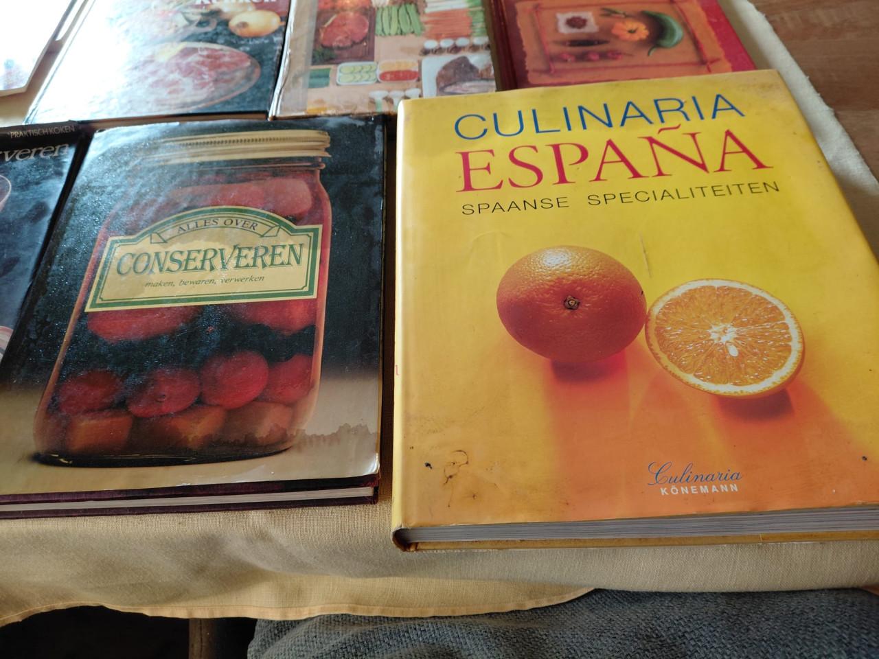 Heel veel kookboeken GRATIS