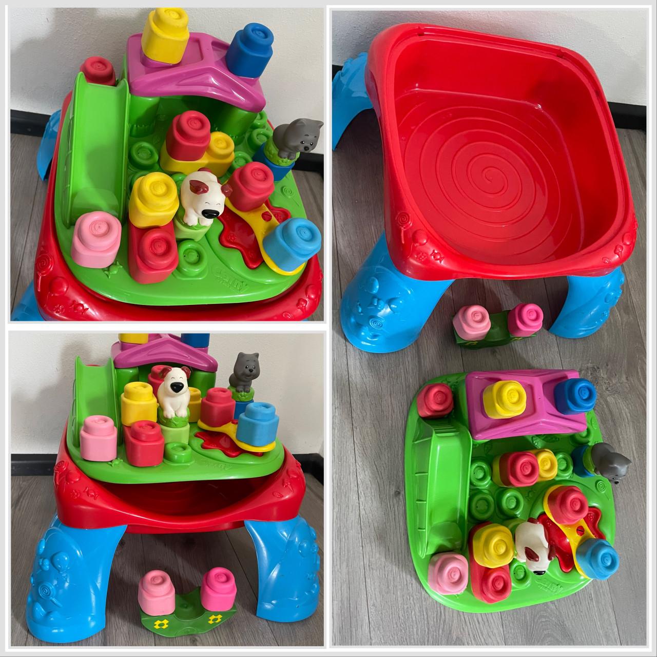 Clementoni opbergtafeltje met zachte blokken