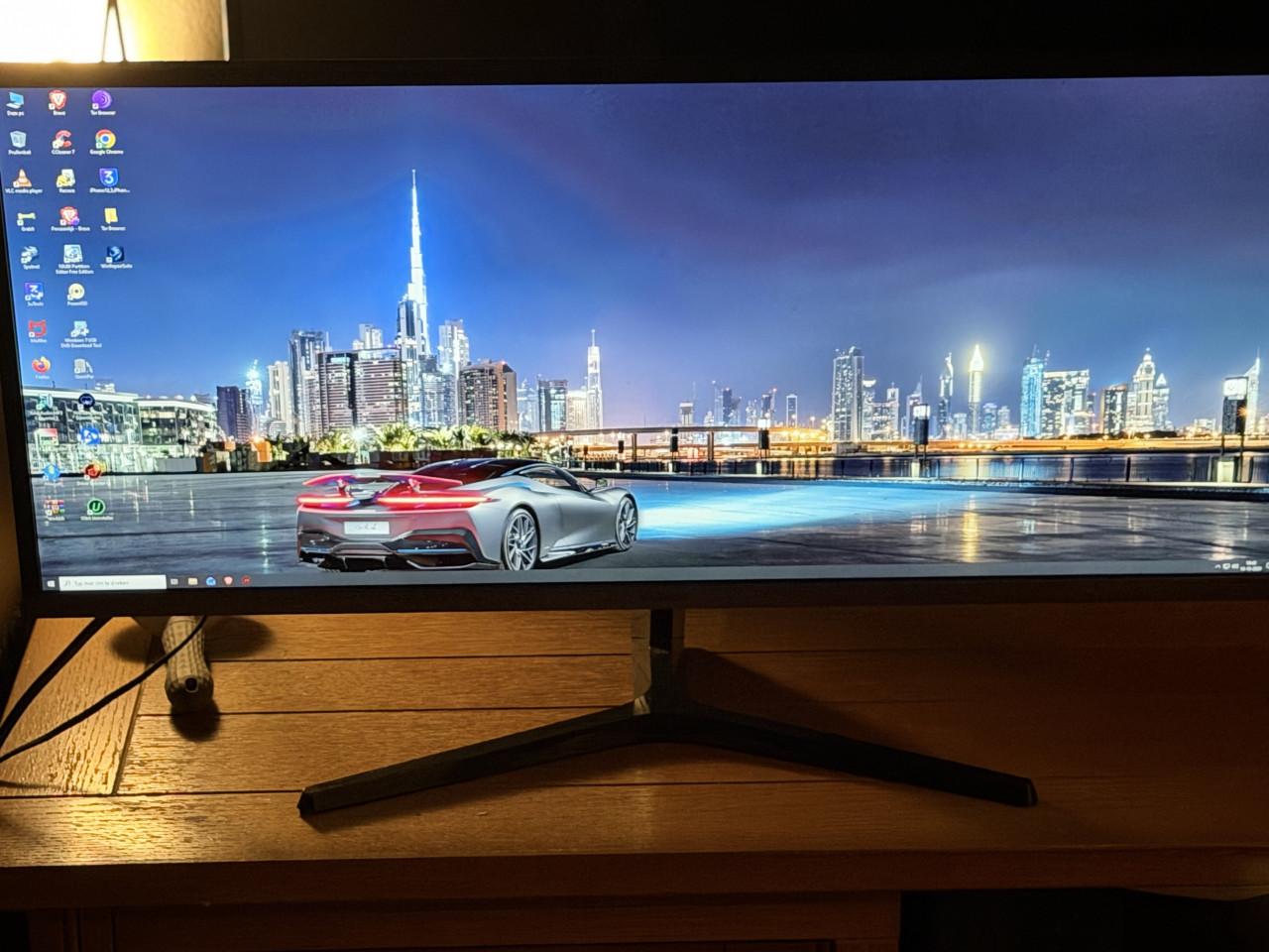 34 inch Samsung wide monitor