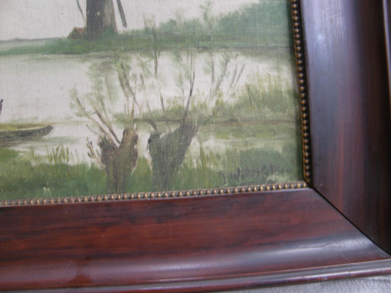 Olieverf schilderij