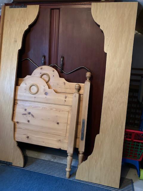 Blank houten Kinder ledikant