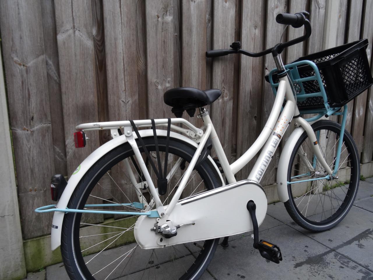 🌸 Cortina U4 Transport Meisjesfiets – 24 inch | White Pearl Gloss 🤍