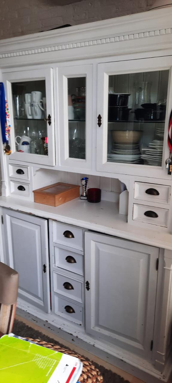 VINTAGE VITRINE KAST
