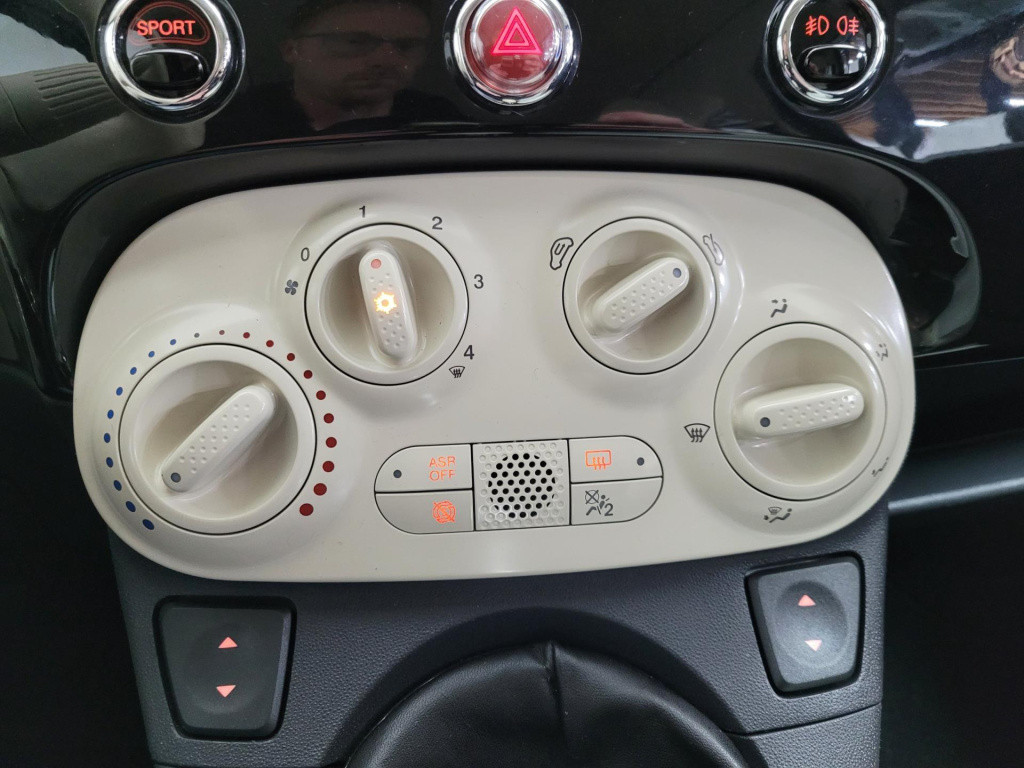 Fiat 500 C 0,9 lounge | cabrio | parkeersensor | half-leder | airco | deale
