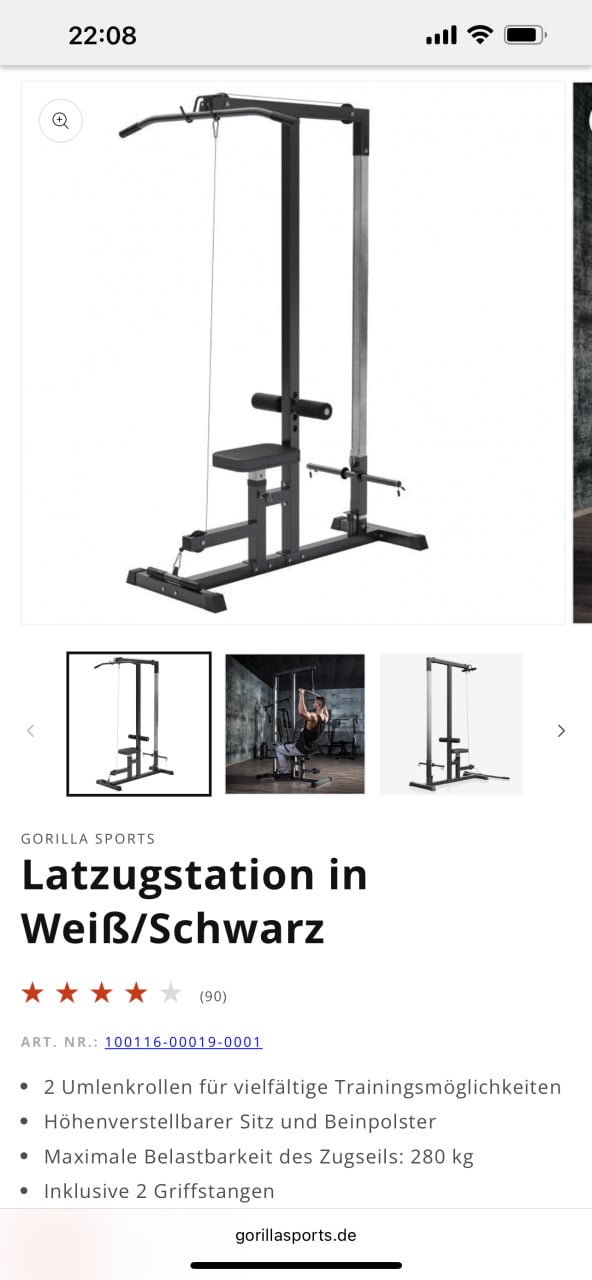 Fitnessapparaten