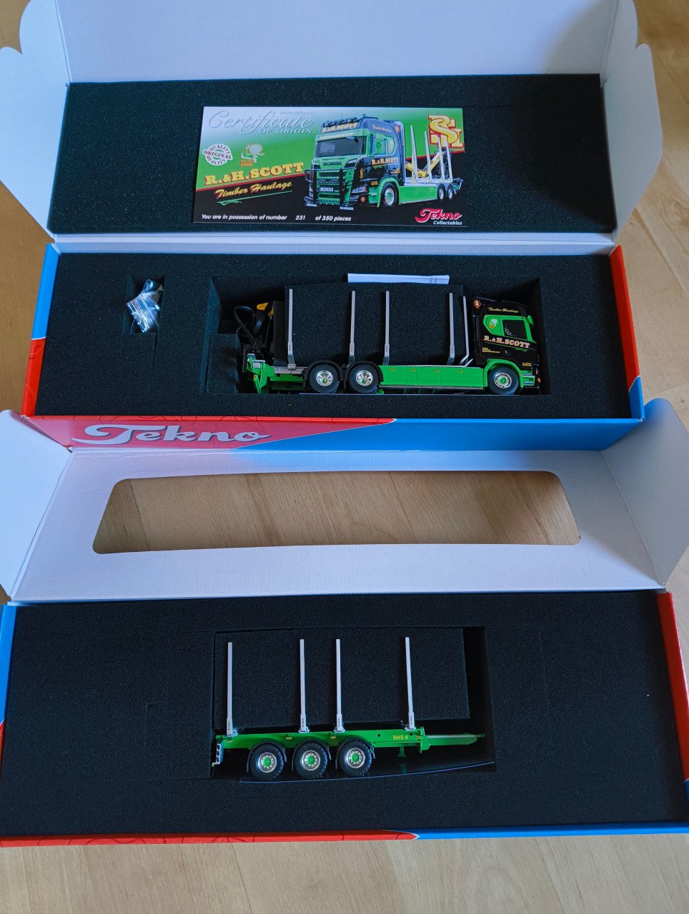 Tekno  model R,&H SCOTT  Timber haulage   ltd