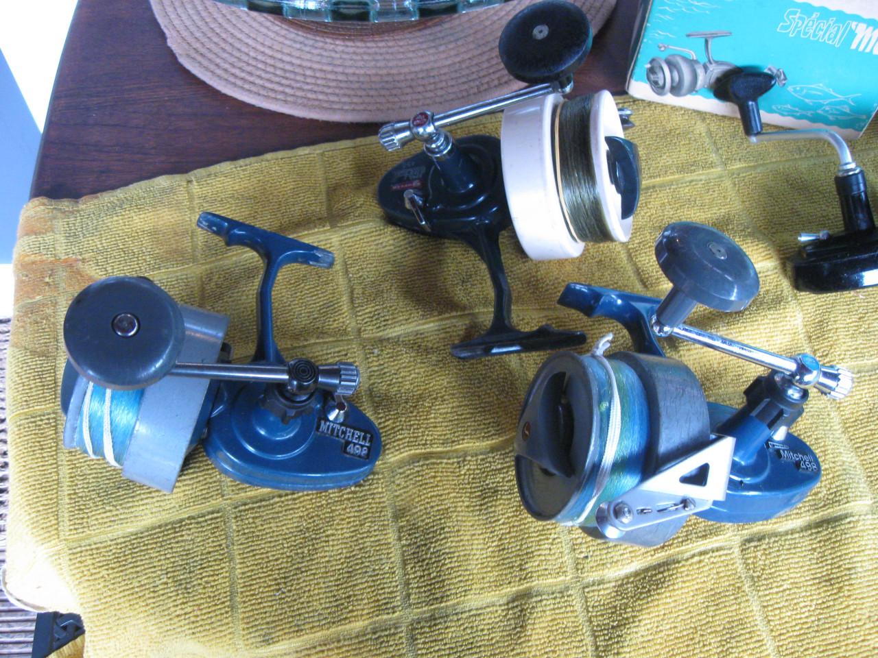 Maolens 3x Michell 498 2st top staat. 1 heeft gebruikt sporren werkt goed