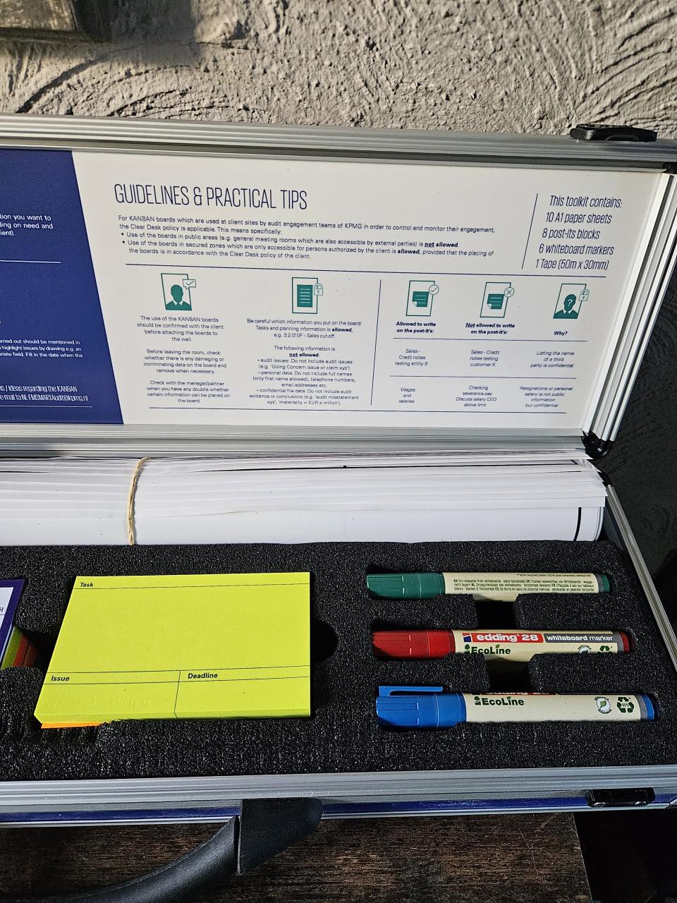 KPMG KANBAN-TOOLKIT - Complete inventaris voor projectbeheer