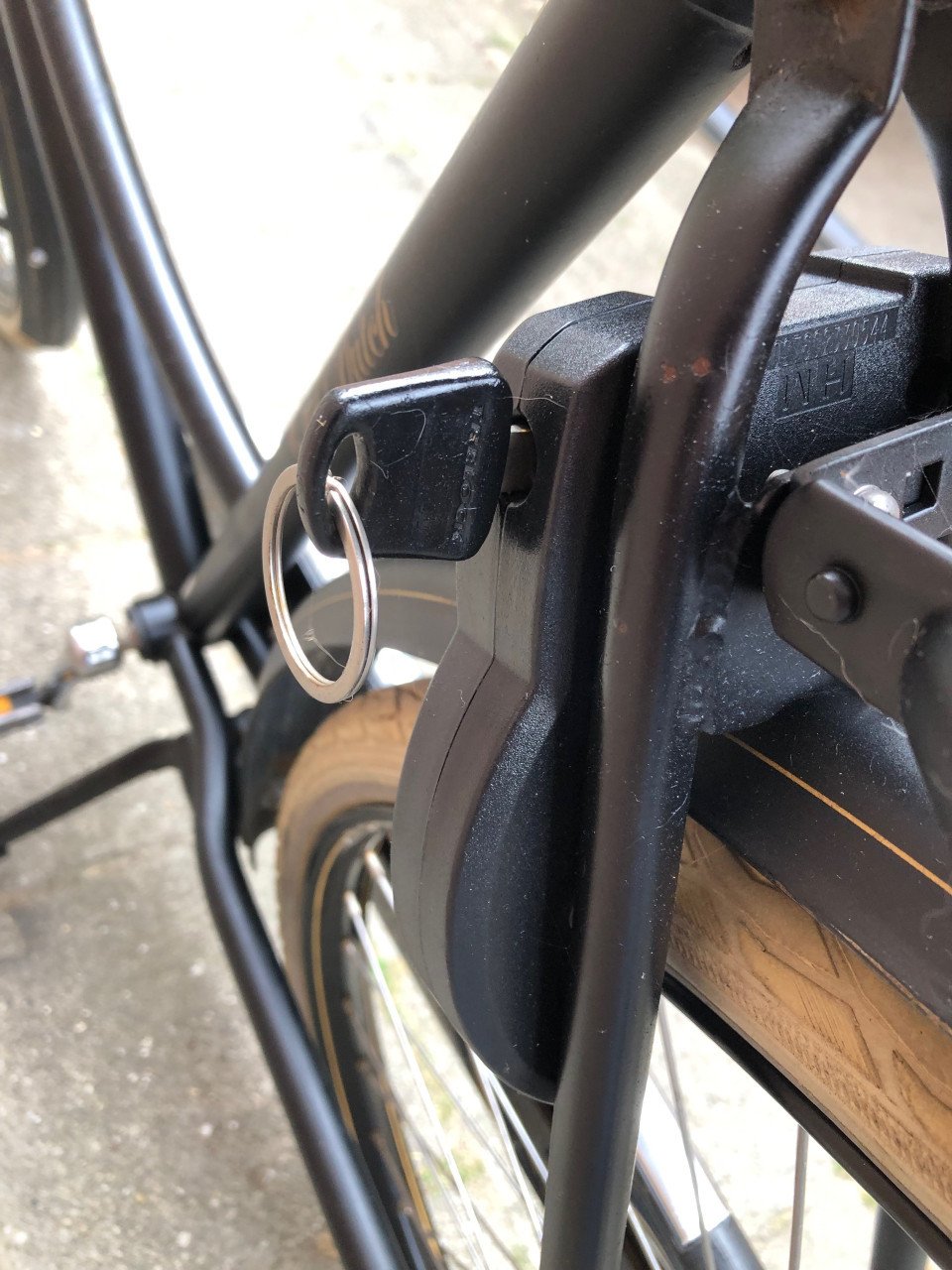 Damesfiets.