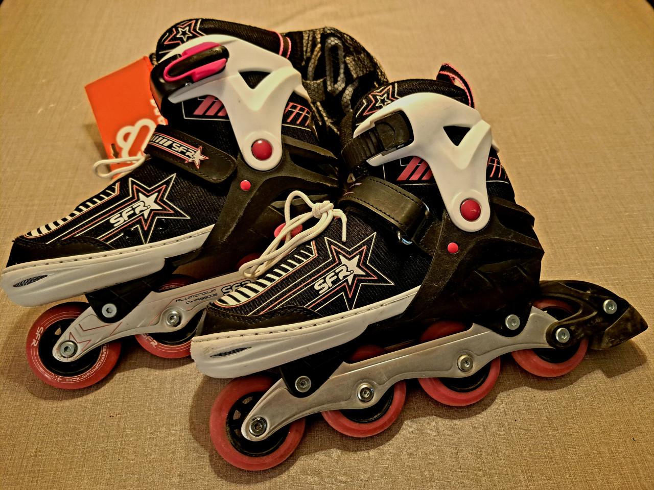 Verstelbare Inline Skates Junior (maat 35,5 tot 39,5)