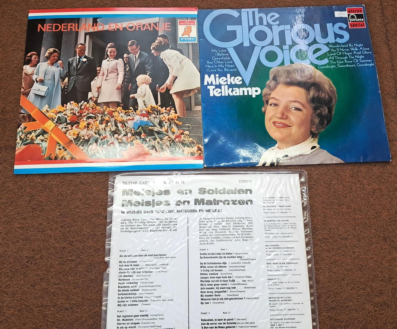 Grammofoon platenset Nederlandstalig