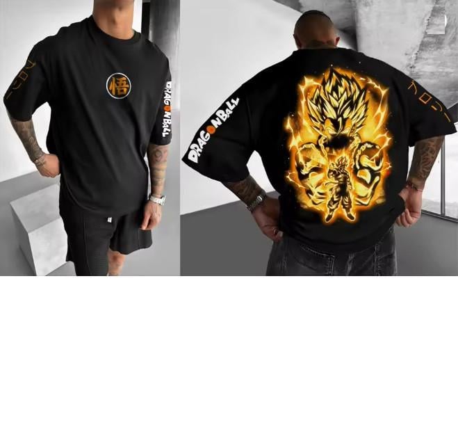 Dragonball Z DBZ t-shirts, tank tops en shorts, nieuw