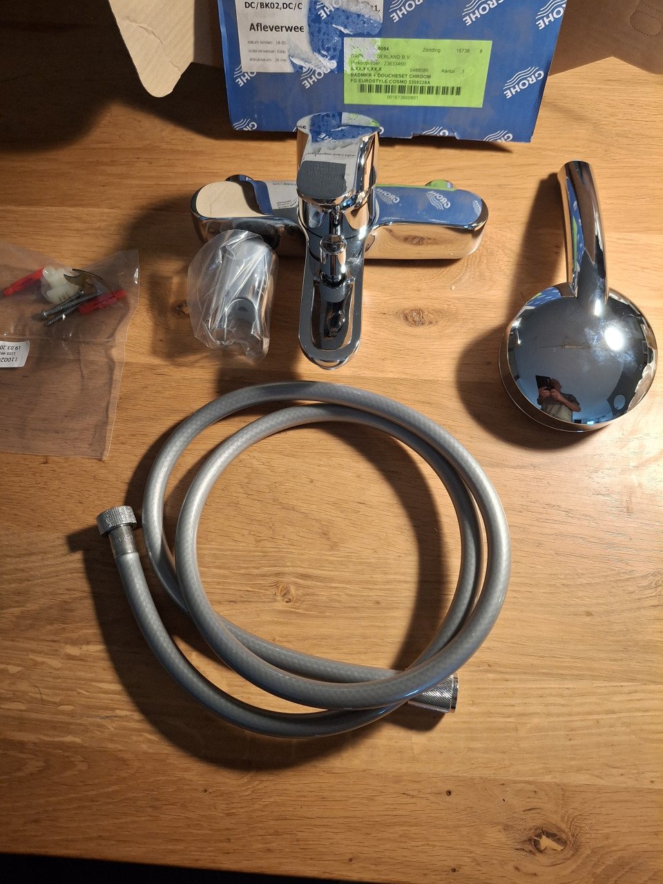 Badkraan/ douchset Hansgrohe