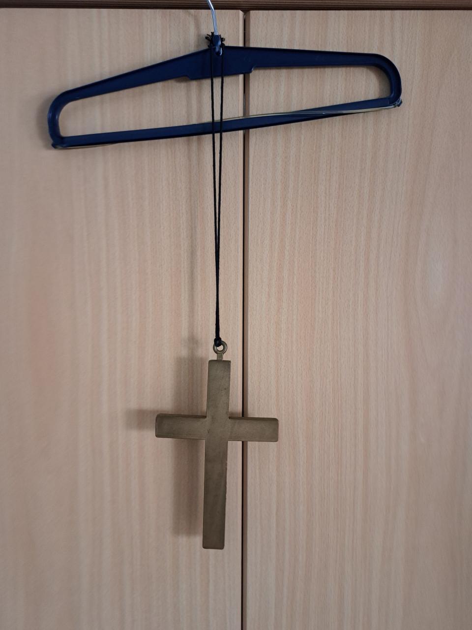 Monnik & Pater Priester kostuum, gezellige man large carnavalskleding.