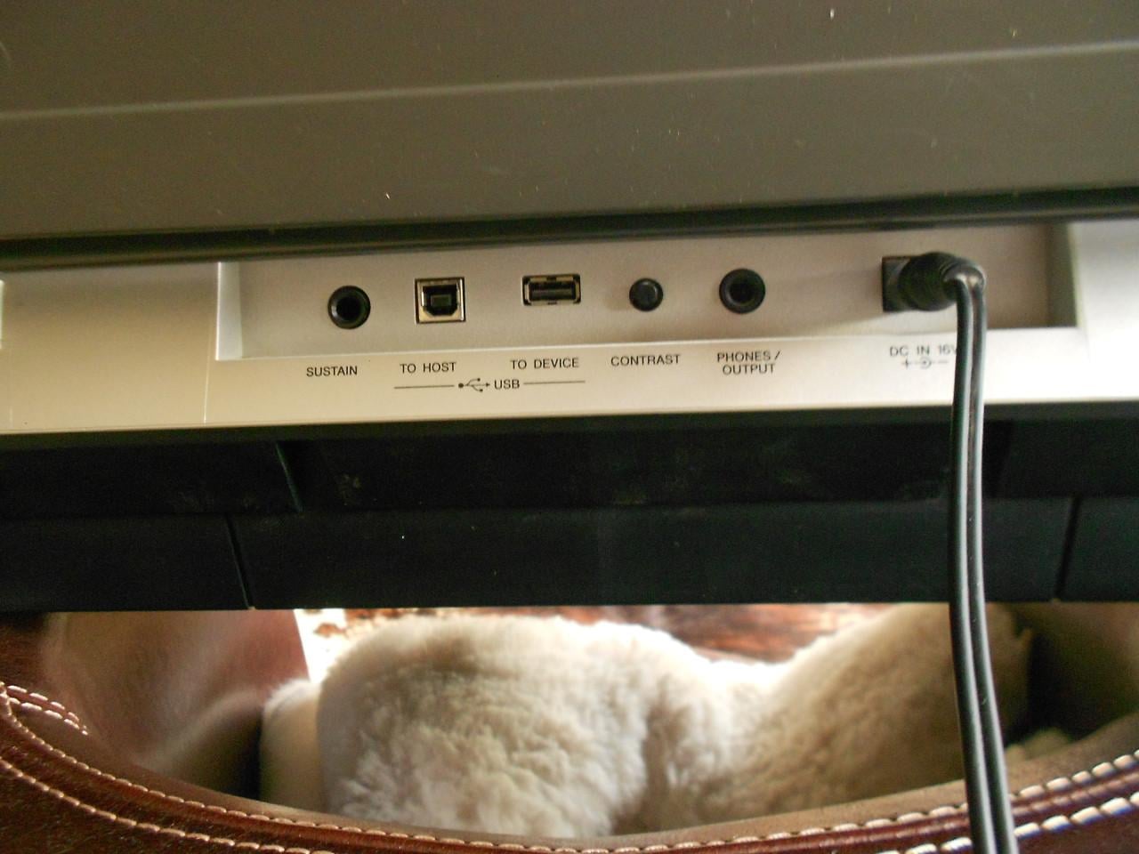 Yahama psr - s500 keyboard
