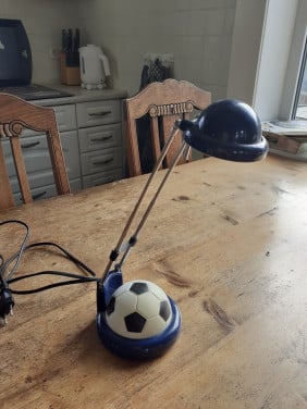 Bureaulamp voetbal